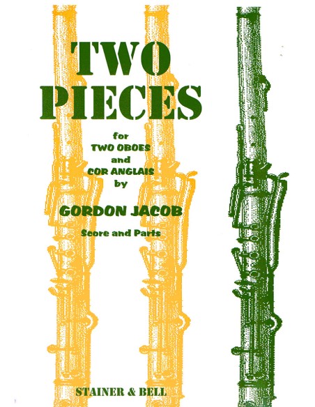 JACOB G.-Pezzi (2) per 2 oboi e corno inglese