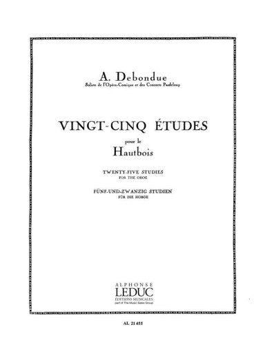 DEBONDUE A.-Etudes (25) per oboe