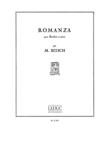 BITSCH M.-Romanza per oboe e pianoforte