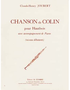 JOUBERT C.H.-Colin's Chanson per oboe e pianoforte