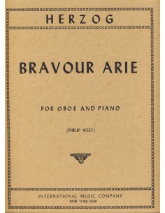 HERZOG W.-Bravura Aria for Oboe and Piano (West)