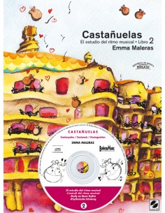 MALERAS E.-Kastagnetten Buch 2: Das Studium des musikalischen Rhythmus (inkl. CD)