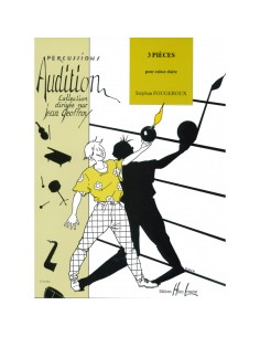 FOUGEROUX S.-Pieces (3) pour percussion