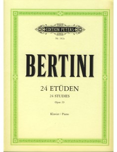 BERTINI H.-Studi Op. 29 per pianoforte (Ruthardt)