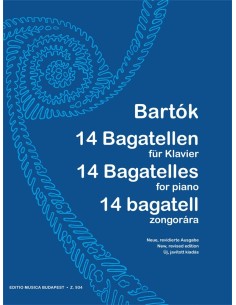 BARTOK B.-Bagatelas (14) Op.6 para Piano
