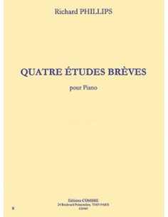 PHILLIPS R.-Short Dates (4) for Piano