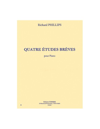 PHILLIPS R.-Short Dates (4) für Klavier