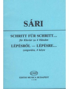 SARI J.-Step By Step für 4-Hand-Klavier