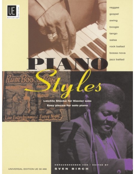 BIRCH S.-Piano Styles for Piano