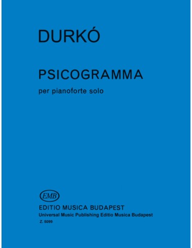 DURKO Z.-Psicogramma per pianoforte