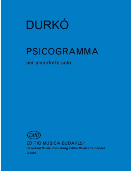 DURKO Z.-Psicogramme pour piano