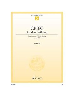 GRIEG E.-An den Fruhling Op.43 No. 6 for Piano