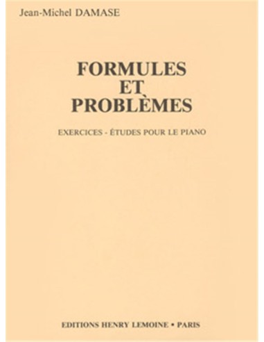 DAMASE E.-Formule e Problemi per Pianoforte