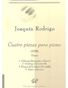 RODRIGO J.-Pezzi (4) per Pianoforte