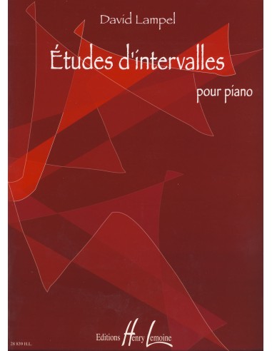 LAMPEL D.-Etudes d'intervalles per pianoforte