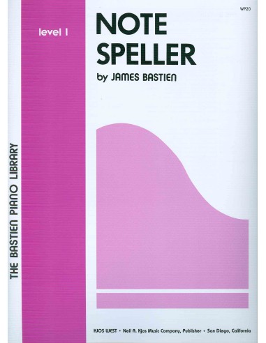 BASTIEN J.-Note Speller Livello 1 per Pianoforte (WP20)