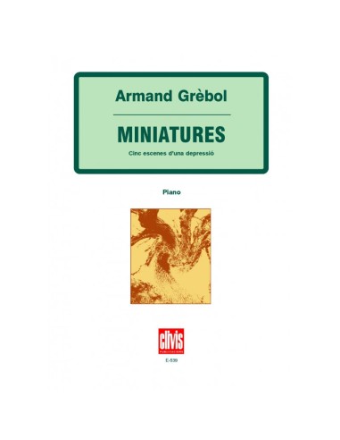GREBOL A.-Miniatures pour piano