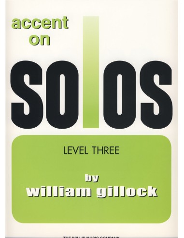GILLOCK W.-Accent Solos 3º per pianoforte