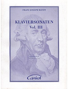 HAYDN J.-Sonatas Completas Vol.3 para Piano (Urtext)