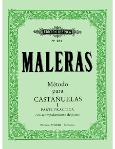 MALERAS E.-Castanets Method 1st Course: Piano Accompaniment