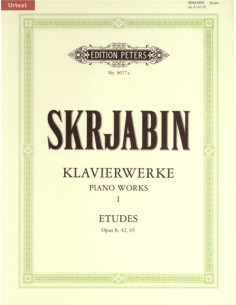 SCRIABIN A.-Opere Selezione 1a: Studi Op.8, 42 e 65 per pianoforte (Urtext) (Philipp)