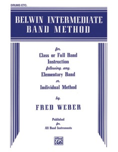WEBER & HOVEY-Belwin Intermediate Band Method para Caja