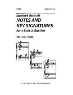 BASTIEN J.-Flashcard per pianoforte (WP248)