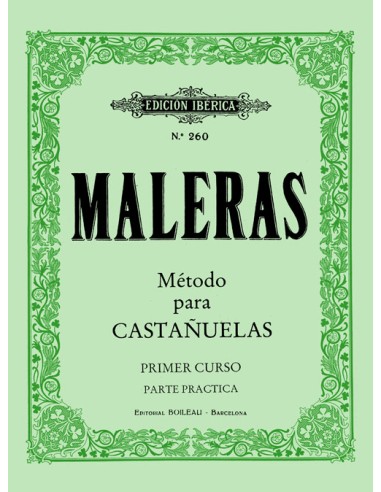 MALERAS E.-Castanets Method 1st Course: Practice