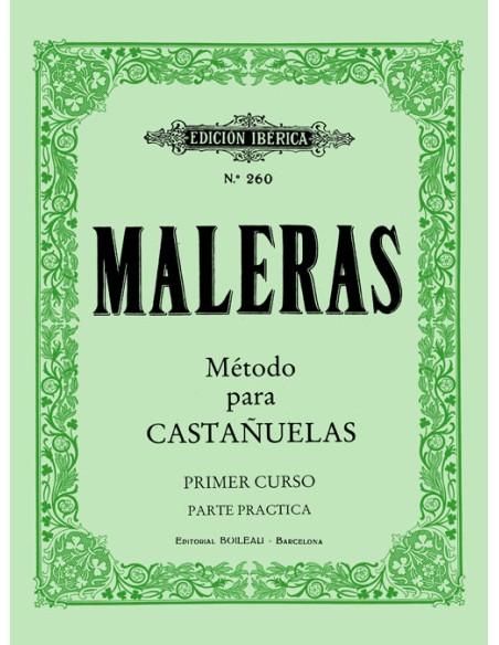 MALERAS E.-Castanets Method 1st Course: Practice
