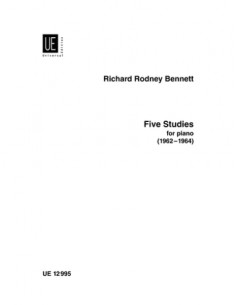 BENNETT R.R.-Etudes (5) pour piano