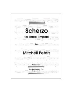 PETERS M.-Scherzo for 3 Timpani