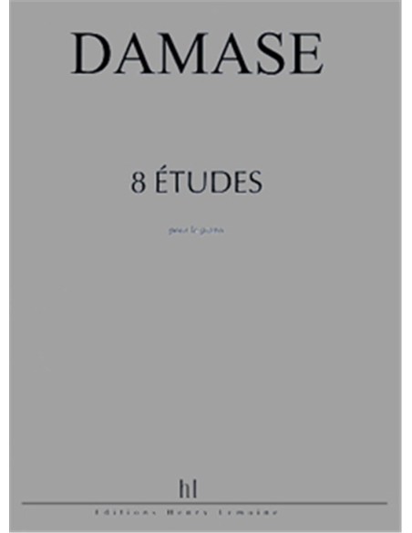 DAMASE E.-Etüden (8) für Klavier