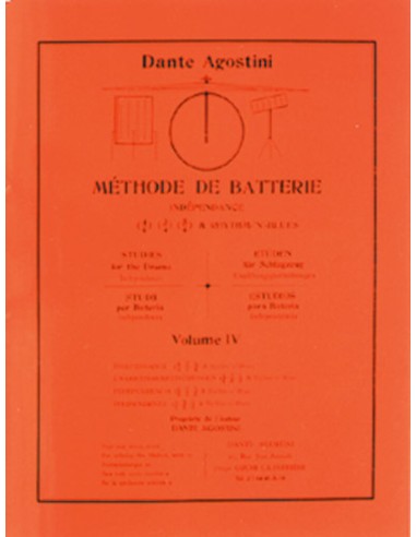 AGOSTINI D.-Drum Method Vol.4: Independence