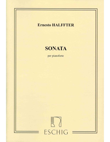 HALFFTER E.-Sonata per pianoforte