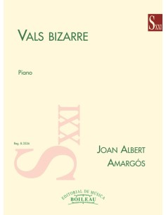 AMARGOS J.A.-Vals Bizarre para Piano