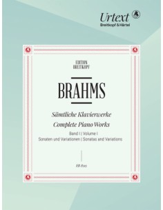 BRAHMS J.-Opere complete Vol.3 per pianoforte (Urtext) (Mandyczewski)