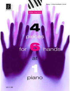 CORNICK M.-Pieces (4) pour piano à 6 mains