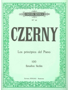 CZERNY C.-Los Principios del Piano (100 Estudios Faciles) para Piano (Iberica)