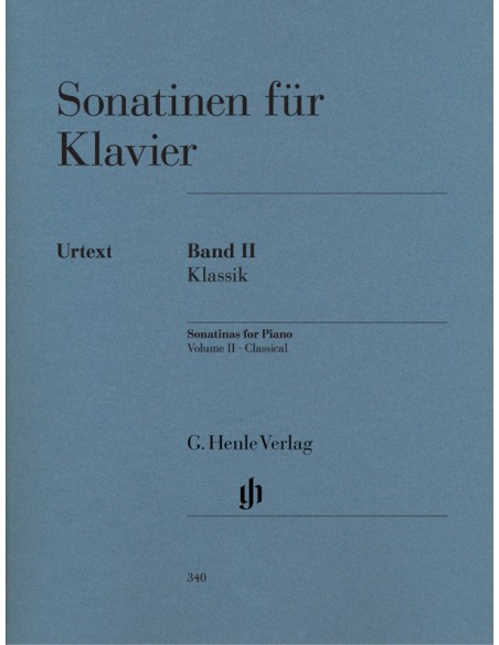 VARIOS-Sonatinas Vol.2 : Période classique pour piano (Urtext)