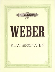 WEBER C.M.-uvres complètes 1ère : Sonates pour piano (Kohler & Ruthardt)