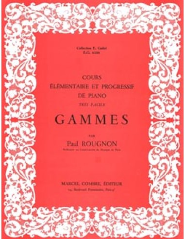 ROUGNON P.-Gammes per pianoforte