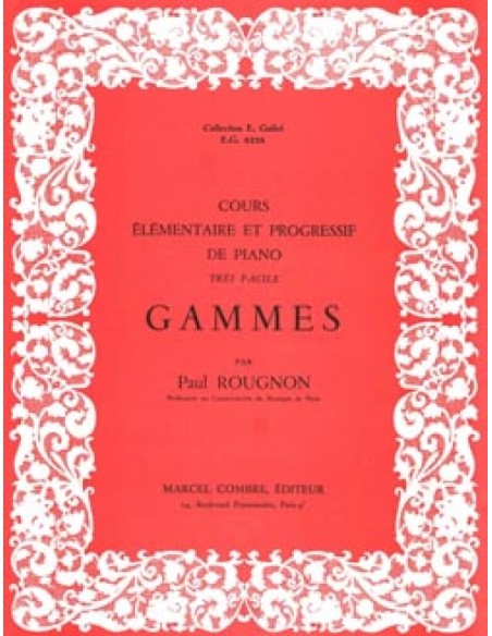ROUGNON P.-Gammes per pianoforte