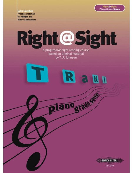 JOHNSON T.A.-Right & Sight Grade 7 (Method) für Klavier (C. Evans)