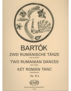 BARTOK B.-Romanian Dances (2) Op.8a for Piano