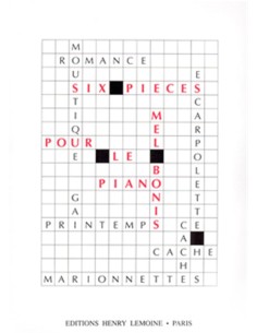 BONIS M.H.-Pezzi (6) per pianoforte