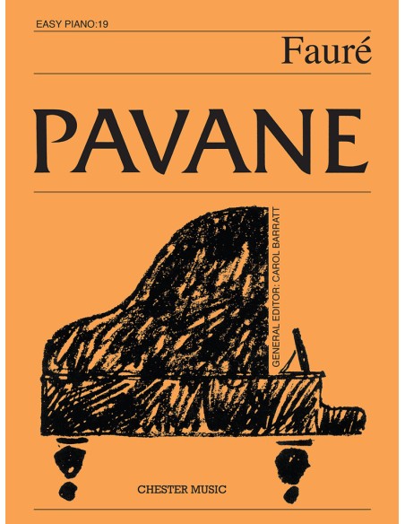 FAURE G.-Pavane Op.50 per pianoforte facile