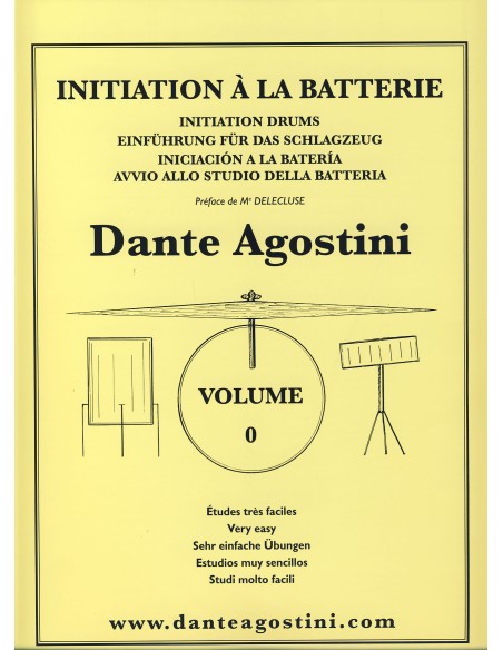 AGOSTINI D.-Drum Method Vol.0: Einführung in das Trommeln