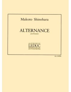 SHINOHARA M.-Alternance for Percussion Group
