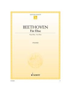 BEETHOVEN L.V.-Per Elisa per Pianoforte