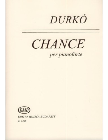 DURKO Z.-Chance pour piano